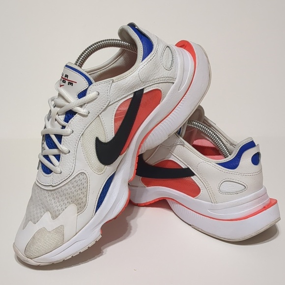 Nike Air Zoom Division White Black Game Royal Blue Men Running Shoes size 9.5